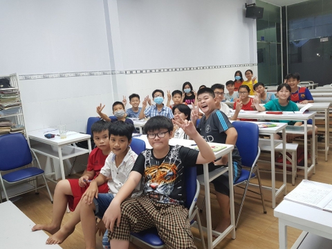 Hình ảnh lớp học tại ALC English