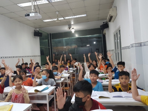 Hình ảnh lớp học tại ALC English