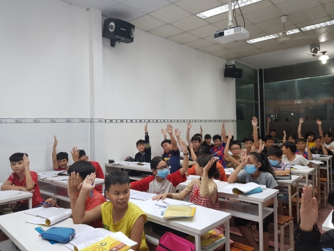 Hình ảnh lớp học tại ALC English